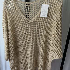 Haut Grosse Maille à Paillettes
