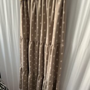 Jupe Longue à Pois Ceinture